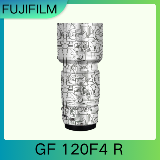 Lentes Fujifilm GF120F4 R  - Pele câmera, adesivo câmera - com alta resistência a arranhões, à prova d'água e com design elegante.